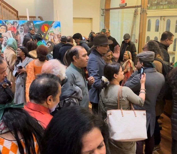 Many people attended the film screening event at the Jamaica Performing Arts Center.