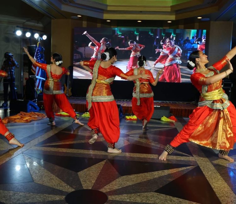 Bangladeshi dancers impressed the audience with their graceful performances.