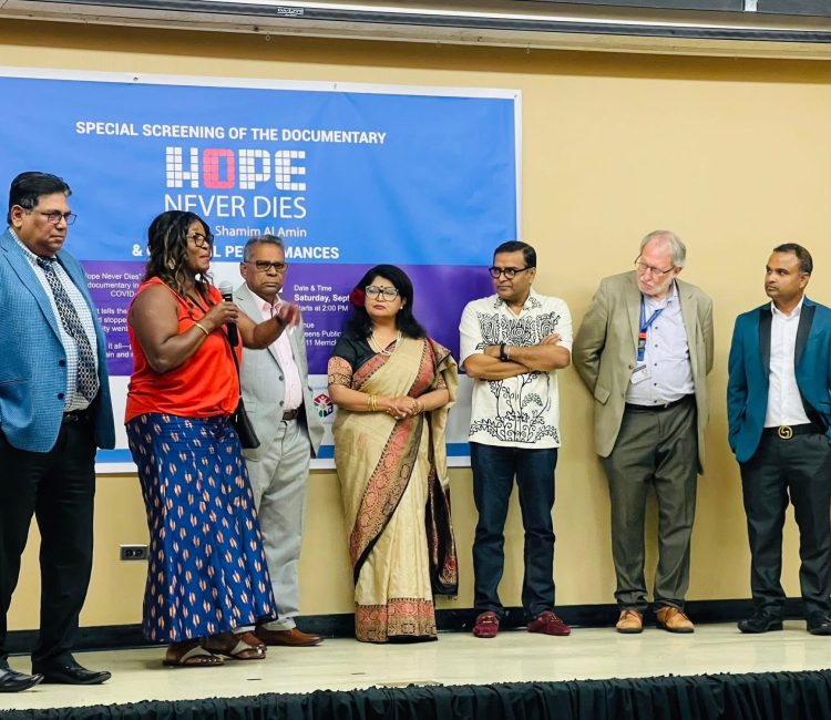 A special film program was organized at the Queens Public Library in New York.