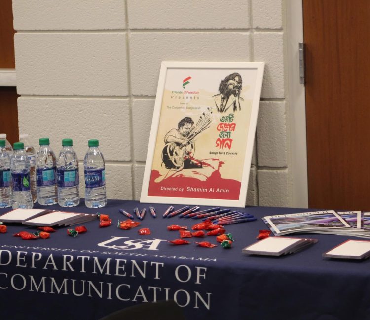 A special screening of “Songs for a Country” was organized at the University of South Alabama.